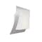 Besa Lighting Axis 10 Sconce, Opal/Silver, 1x9W LED AXIS10-LED-SL - alternate 1